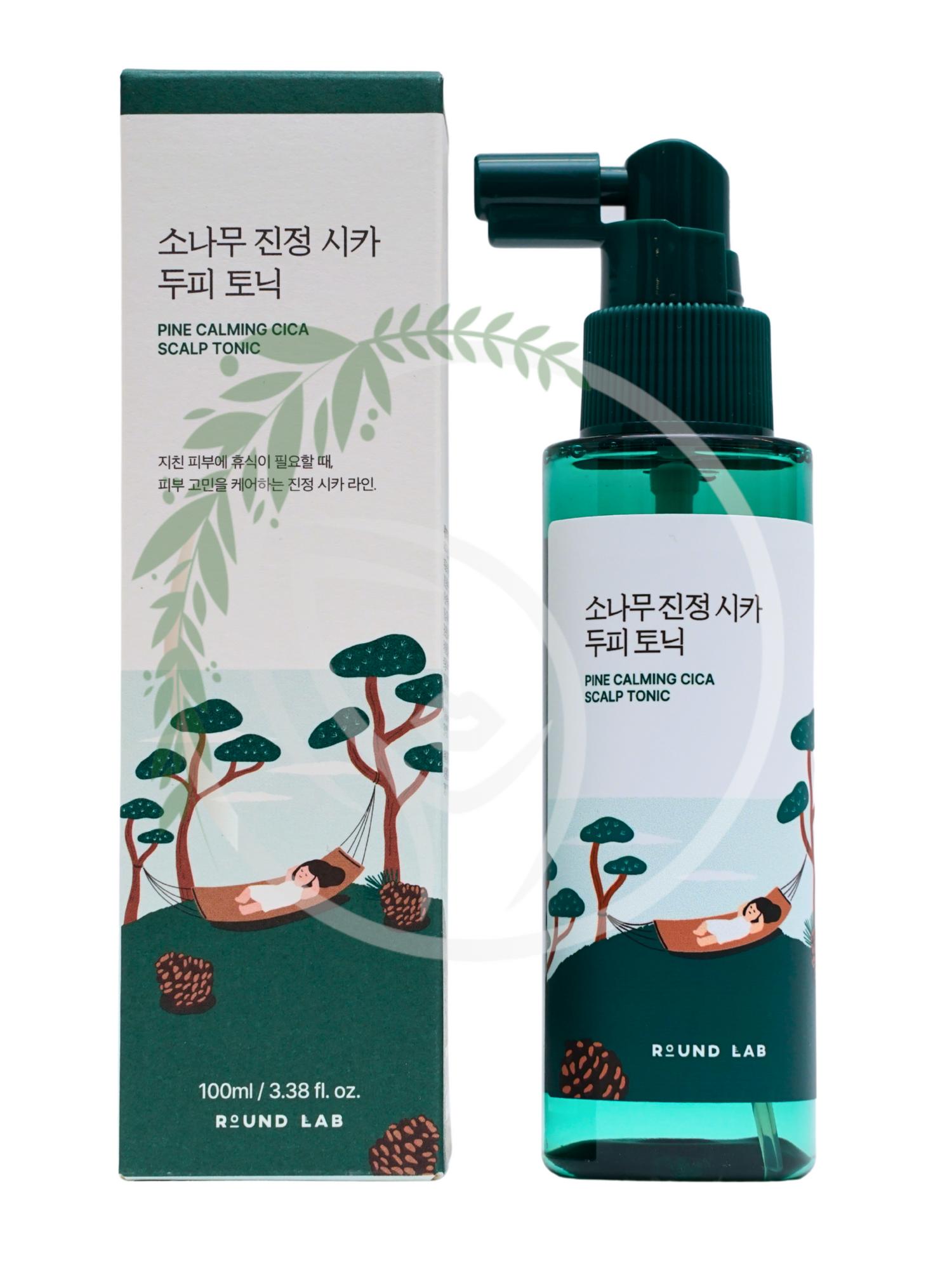Тоник для кожи головы с экстрактами сосны и центеллы Round Lab Pine Calming Cica Scalp Tonic 100 ml