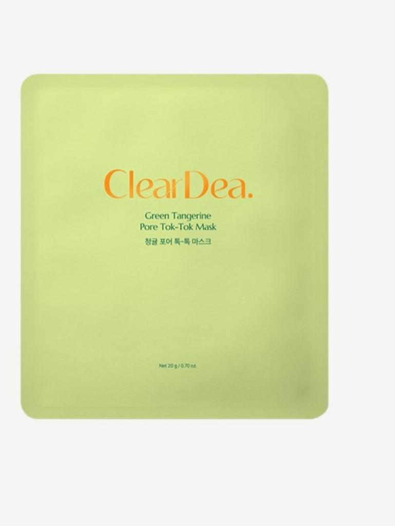 Маска для сужения пор ClearDea Green Tangerine Pore Tok-Tok Mask 1шт