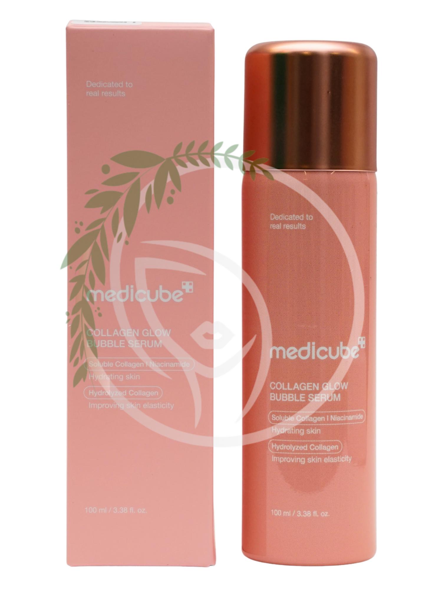 Пузырьковая сыворотка с коллагеном Medicube Collagen Glow Bubble Serum 100ml