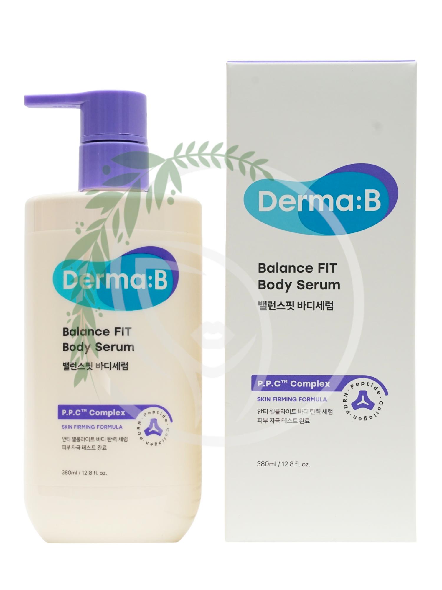 Укрепляющая сыворотка для тела с ПДРН и пептидами Derma:B Balance FIT Body Serum 380 ml