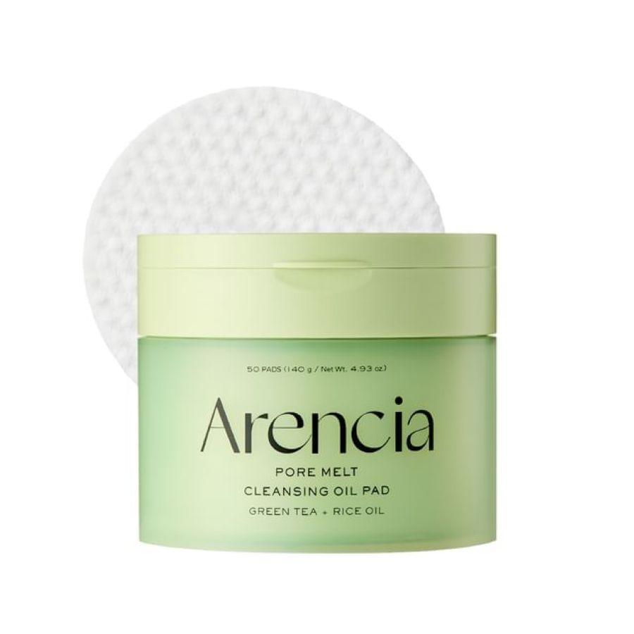 Очищающие салфетки для снятия макияжа  Arencia Pore Melt Cleansing Oil Pad 50шт