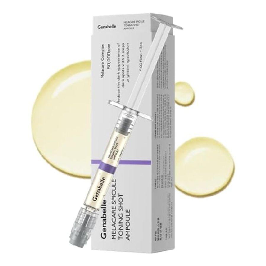 Ампула против пигментации Genabelle Melacare Spicule Toning Shot Ampoule 1ml*3шт
