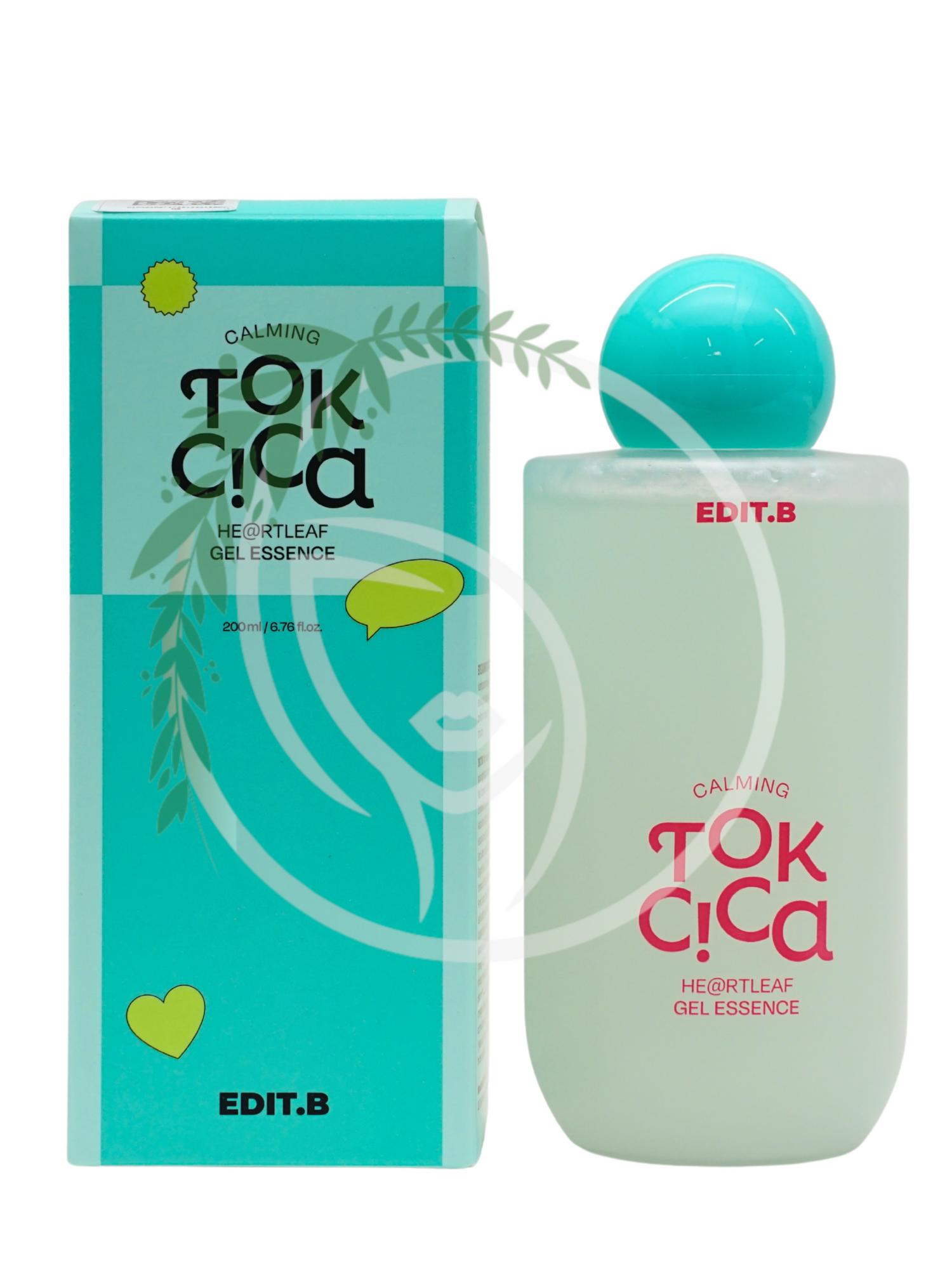Успокаивающая гелевая эссенция EDIT.B Tok Cica Heartleaf Gel Essence 200 ml