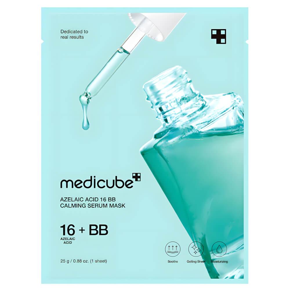 Успокаивающая маска Medicube Azelaic Acid 16 BB Calming Serum Mask 1шт