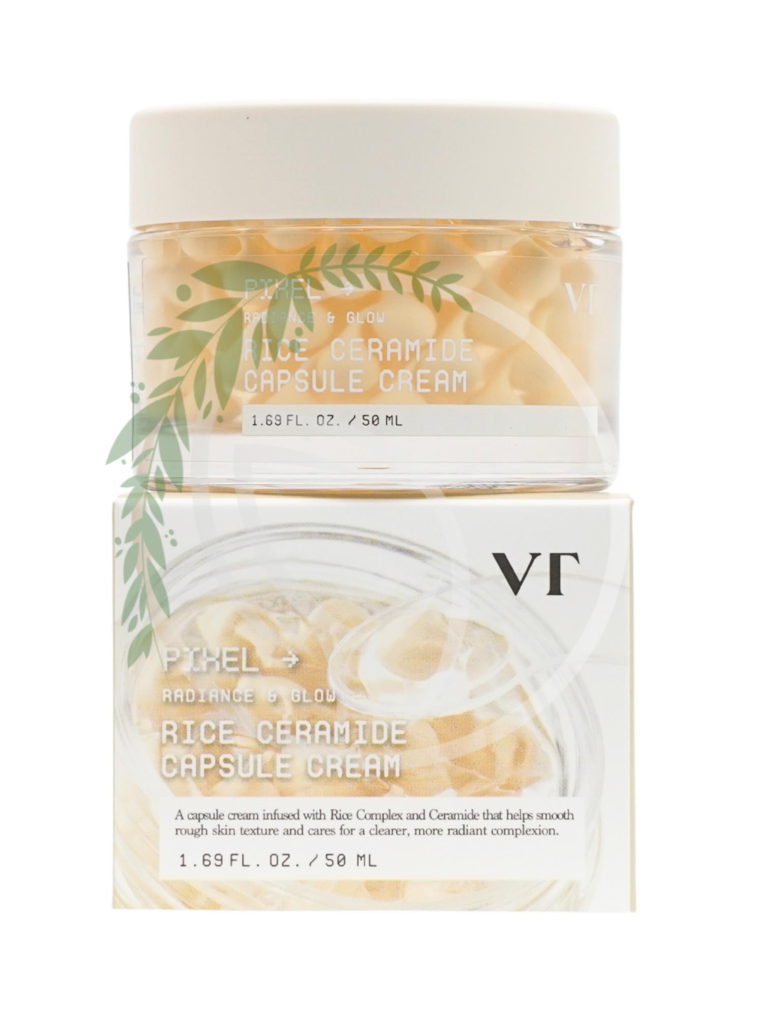 Капсульный крем с керамидами VT Cosmetics Rice Ceramide Capsule Cream 50ml