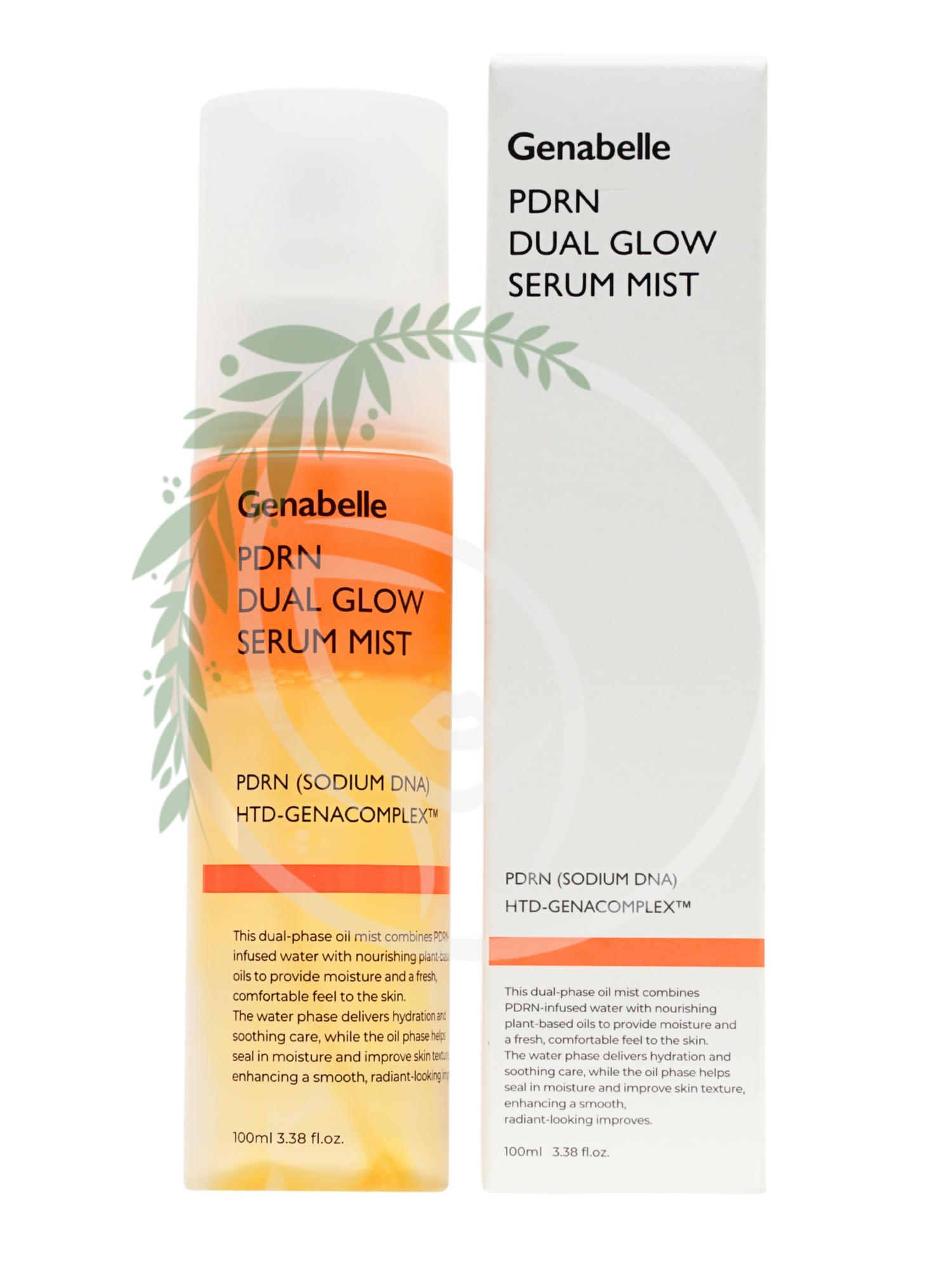 Сияющий мист-сыворотка с ПДРН Genabelle PDRN Dual Glow Serum Mist 100ml