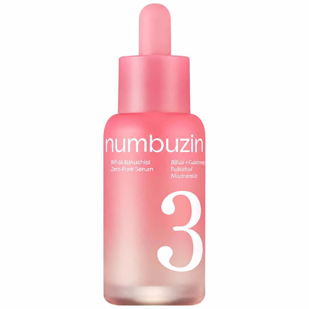 Сыворотка для сужения пор Numbuzin No.3 Bifida Bakuchiol Zero Pore Serum 30ml