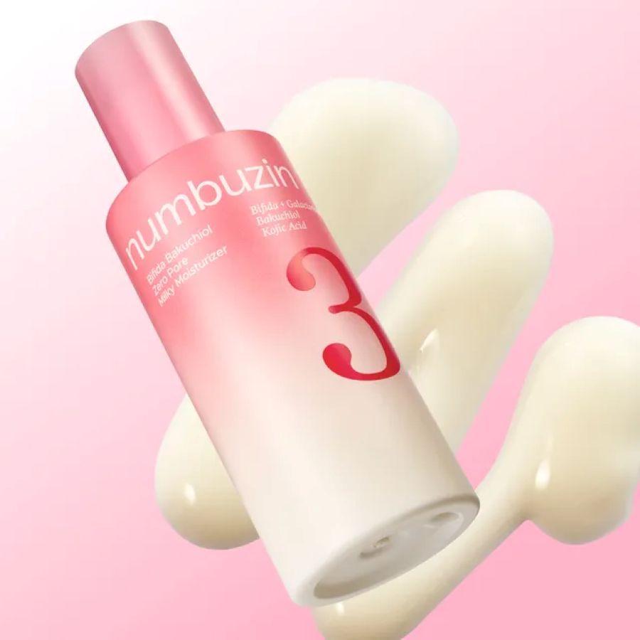 Легкий крем Numbuzin No.3 Bifida Bakuchiol Zero Pore Milky Moisturizer 150ml