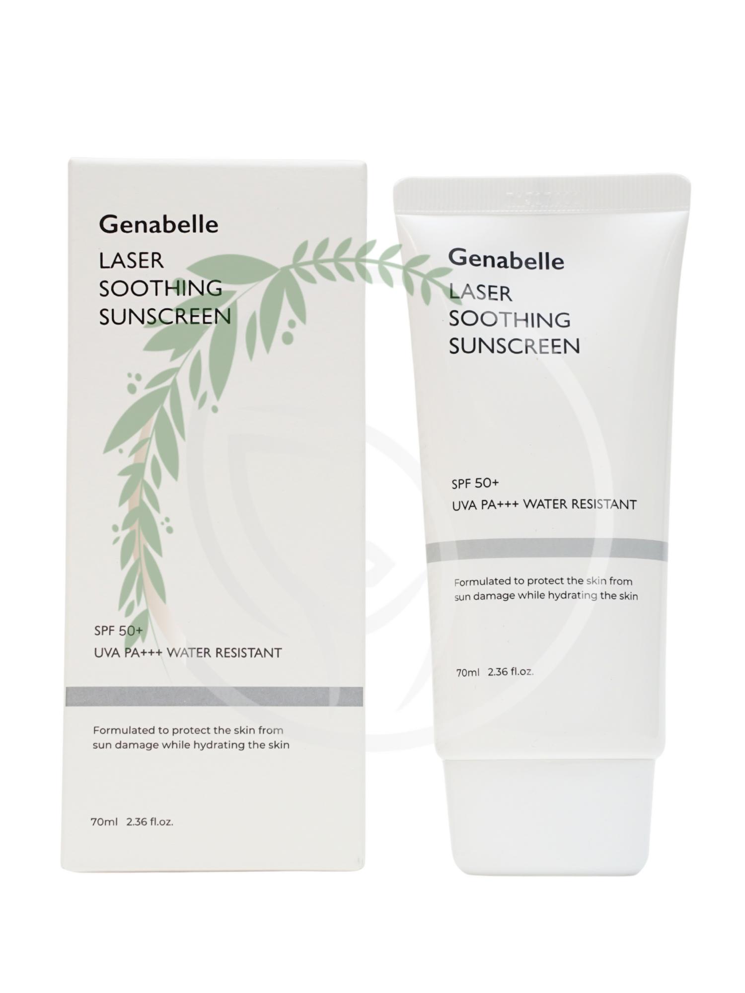 Успокаивающий солнцезащитный крем Genabelle Laser Soothing Sunscreen 70ml
