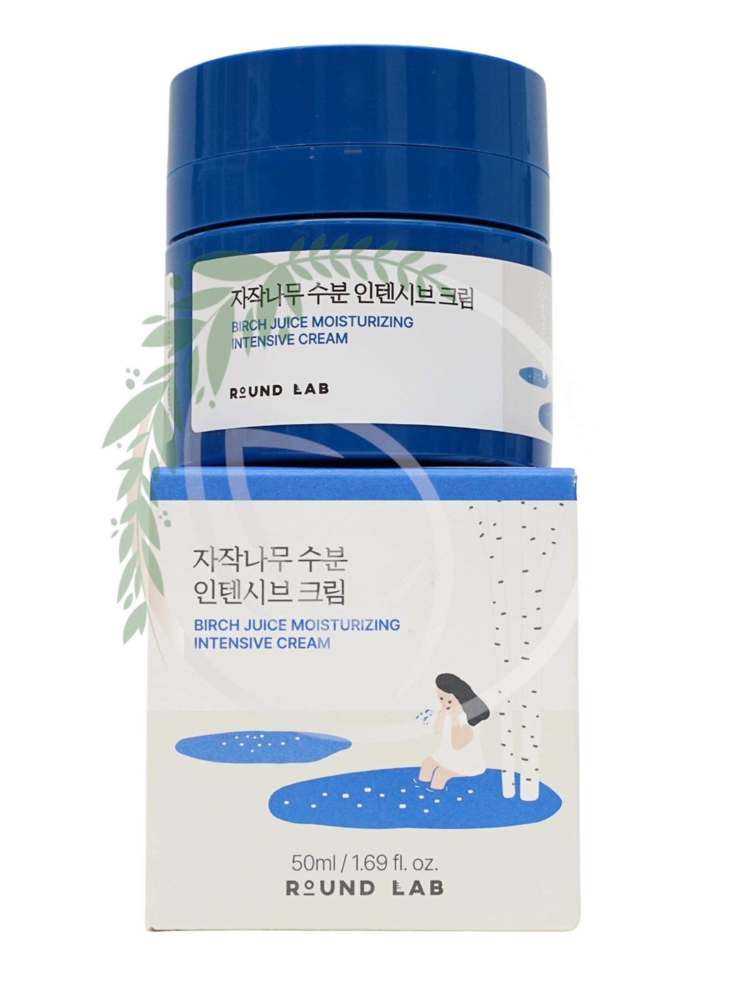 Интенсивно увлажняющий крем Round Lab Birch Juice Moisturizing Intensive Cream 50 ml
