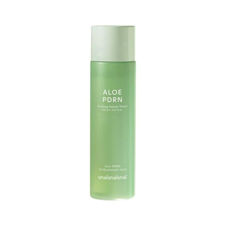 Увлажняющий тонер с ПДРН SHAISHAISHAI Aloe PDRN Cooling Sebum Toner 200 ml