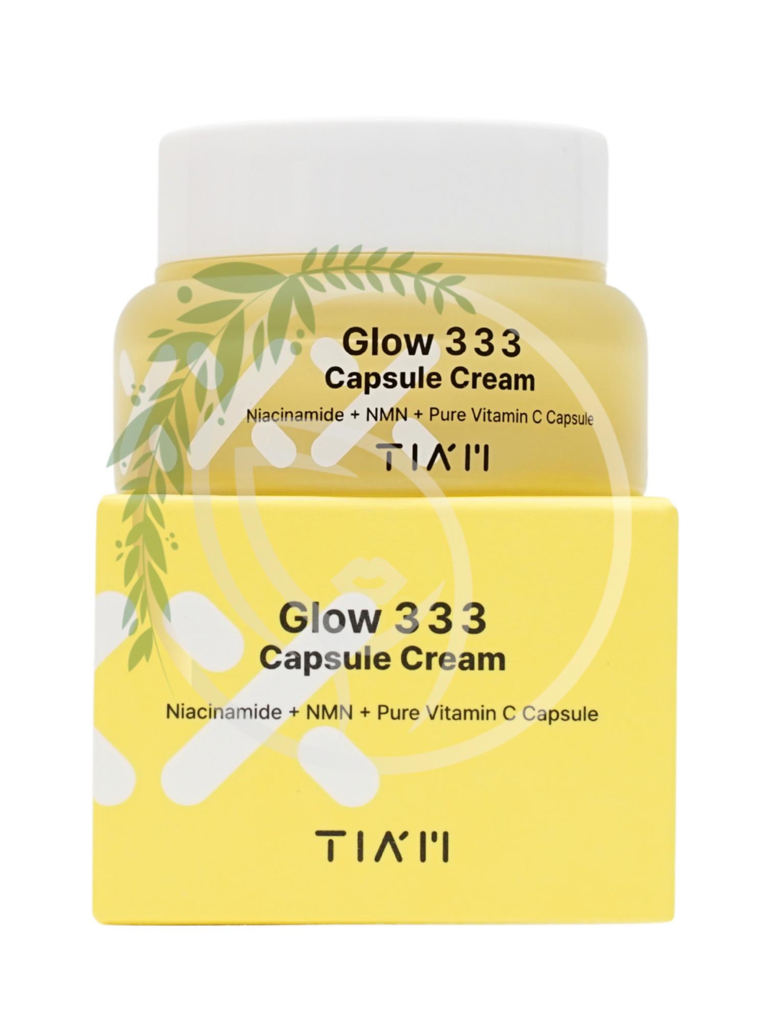 Капсульный крем с витаминами Tiam Glow 333 Capsule Cream 50ml