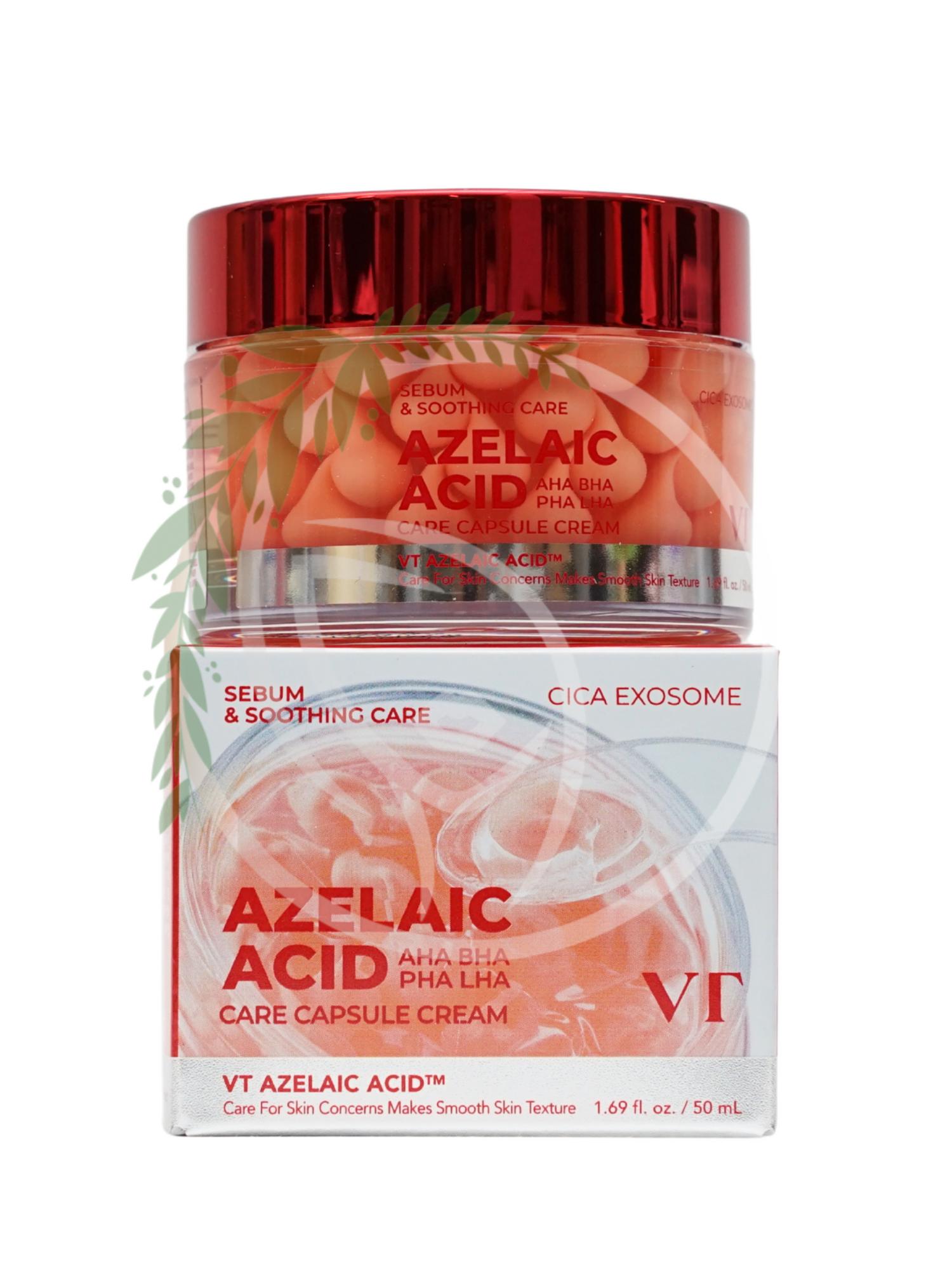 Капсульный крем с азелаиновой кислотой VT Cosmetics Azelaic Acid Care Capsule Cream 50ml