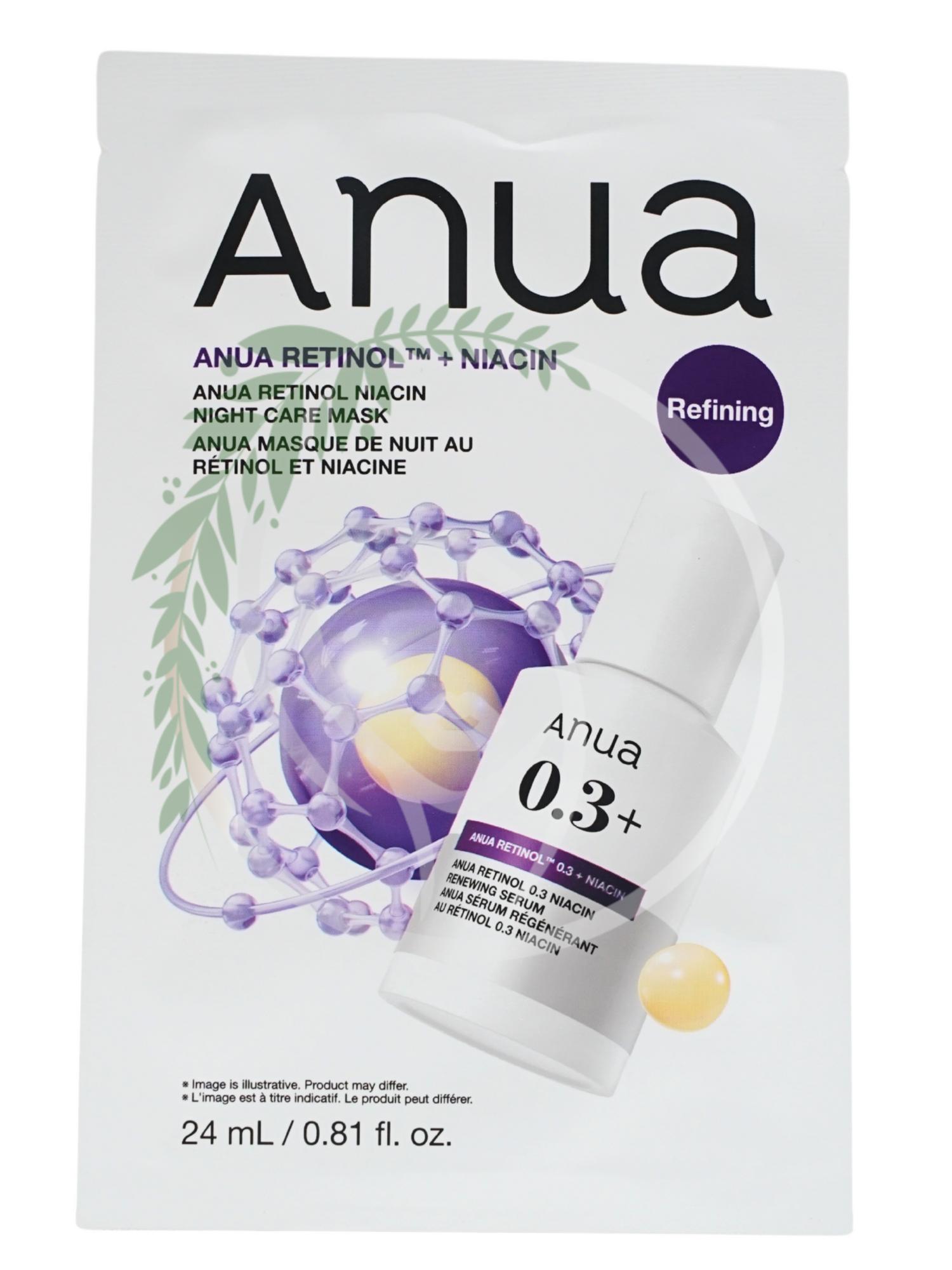 Тканевая маска с ретинолом Anua Retinol Niacin Night Care Mask 1шт