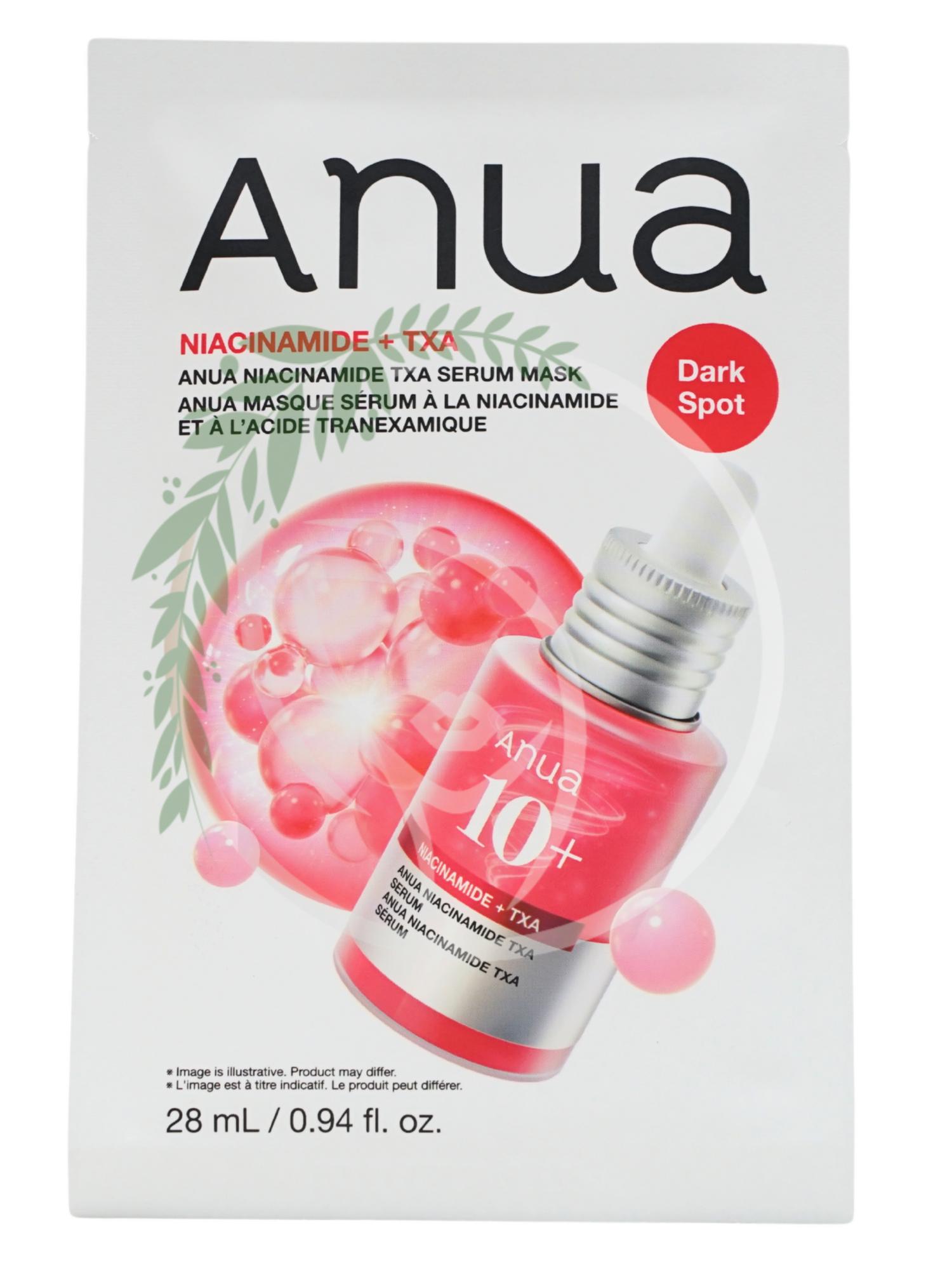 Тканевая маска с ниацинамидом Anua Niacinamide TXA Serum Mask 1 шт