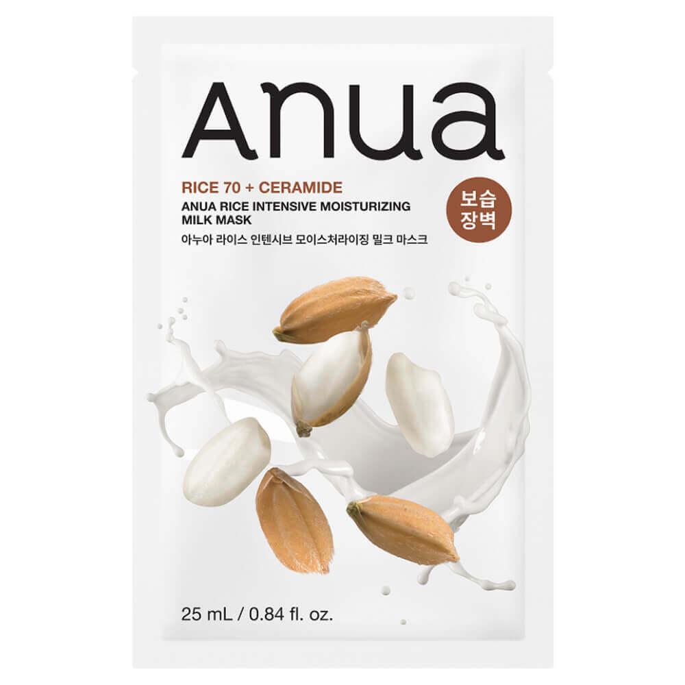 Увлажняющая тканевая маска Anua Rice Intensive Moisturizing Milk Mask 1шт