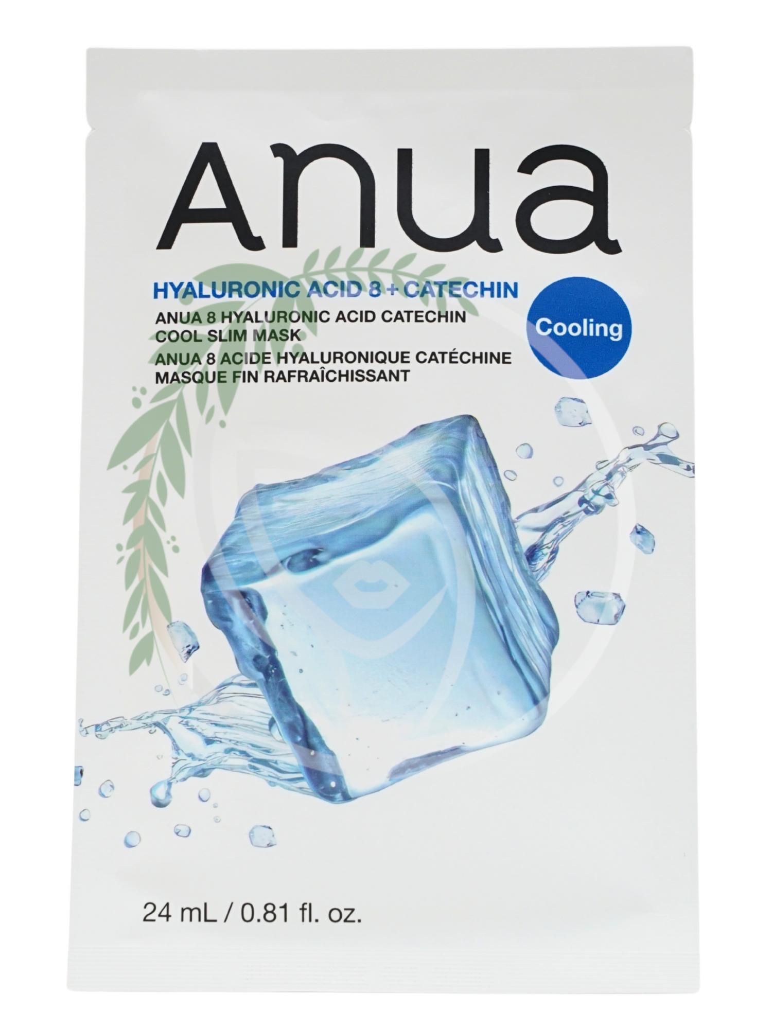 Охлаждающая тканевая маска Anua 8 Hyaluronic Acid Catechin Cool Slim Mask 1шт