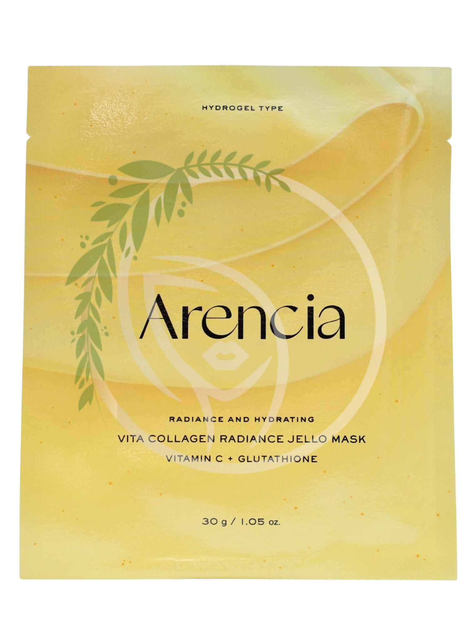 Гидрогелевая маска с витаминами Arencia Vita Collagen Radiance Jello Mask 1шт