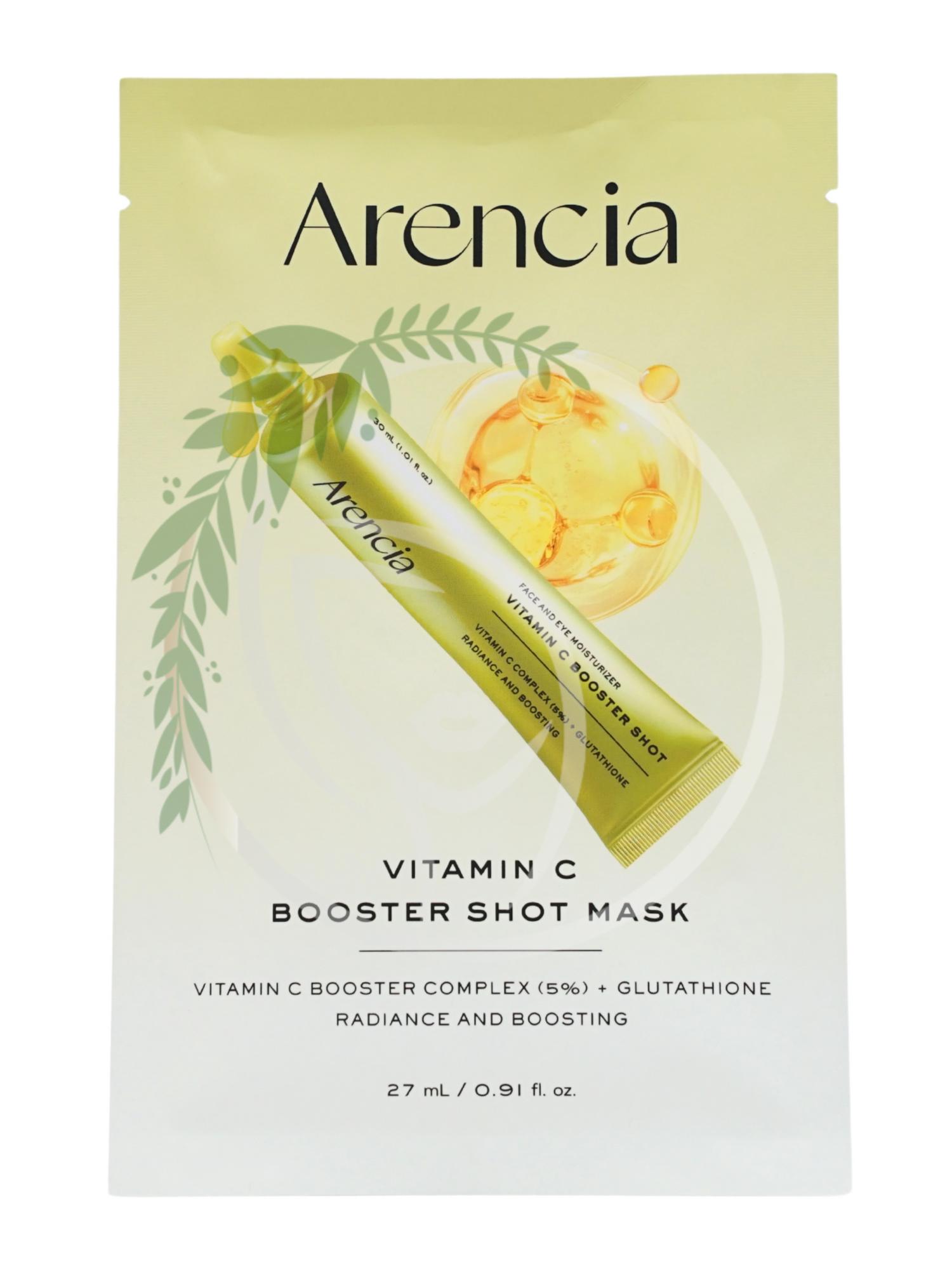 Тканевая маска с витаминами Arencia Vitamin C Booster Shot Mask 1шт