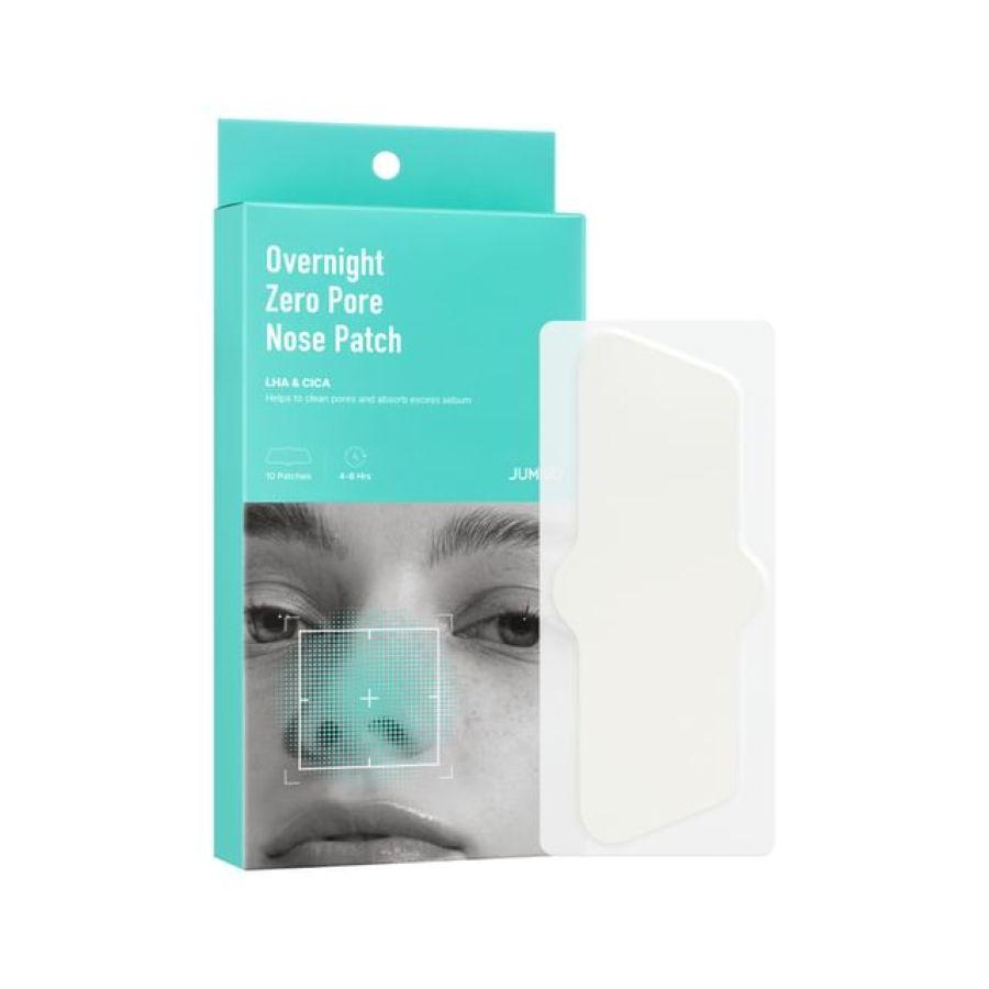 Патчи против черных точек Jumiso Overnight Zero Pore Nose Patch 10шт
