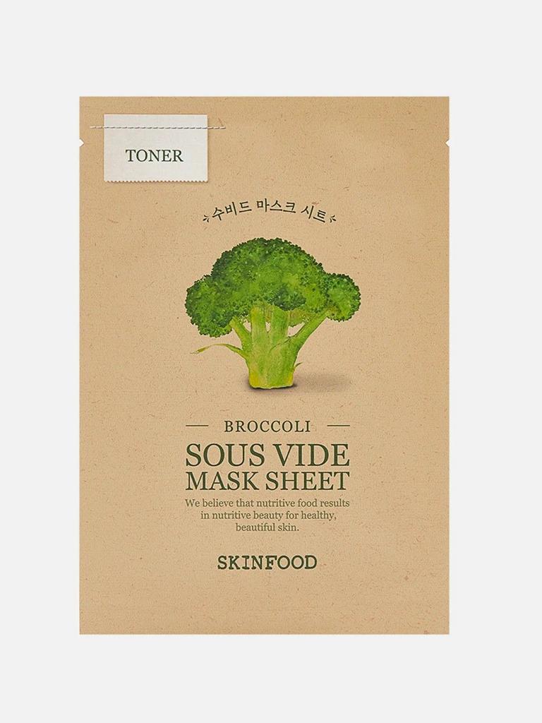 Тканевая маска Skinfood Sous Vide Mask Sheet Broccoli 1 шт