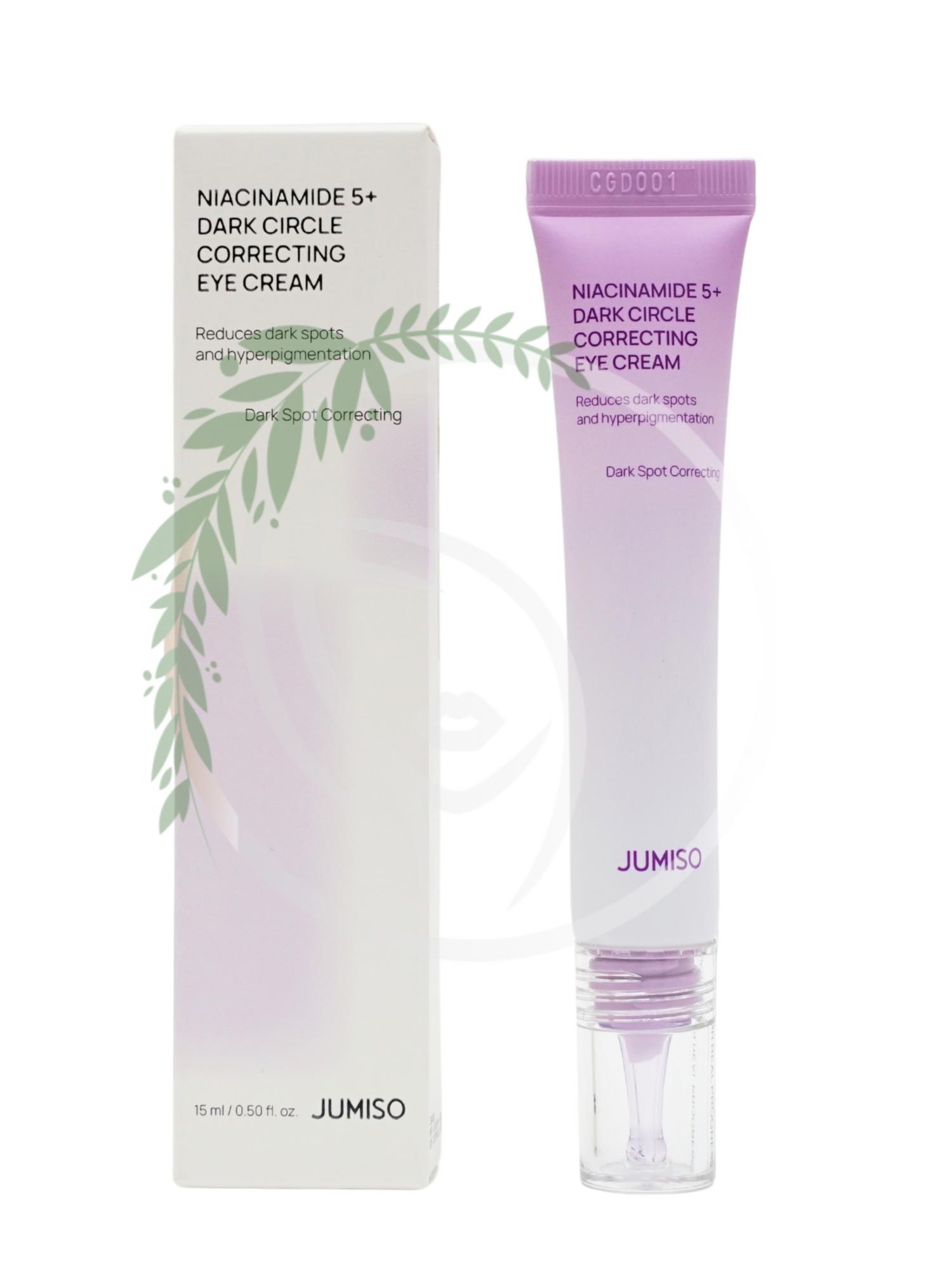 Осветляющий крем для век Jumiso Niacinamide 5+ Dark Circle Correcting Eye Cream 15ml