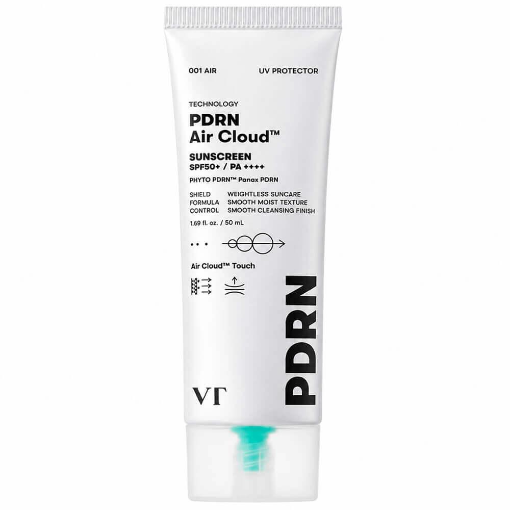 Солнцезащитный крем VT Cosmetics PDRN Air Cloud Sunscreen SPF50+ PA++++ 50ml