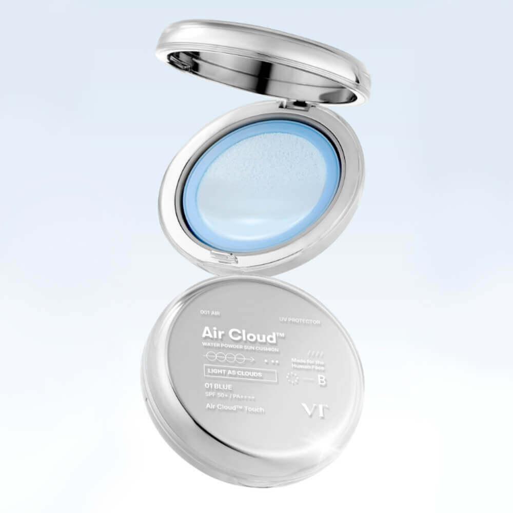 Солнцезащитный кушон VT Cosmetics Air Cloud Water Powder Sun Cushion SPF50+ PA++++ 12g