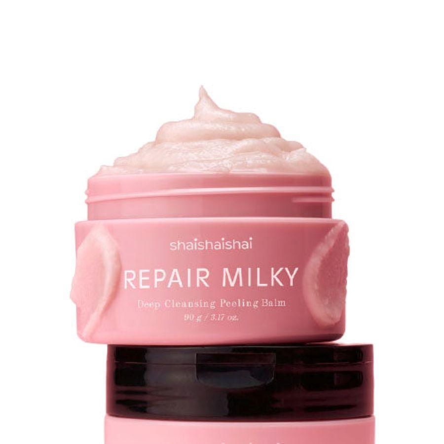 Очищающий бальзам SHAISHAISHAI Repair Milky Deep Cleansing Peeling Balm 90g