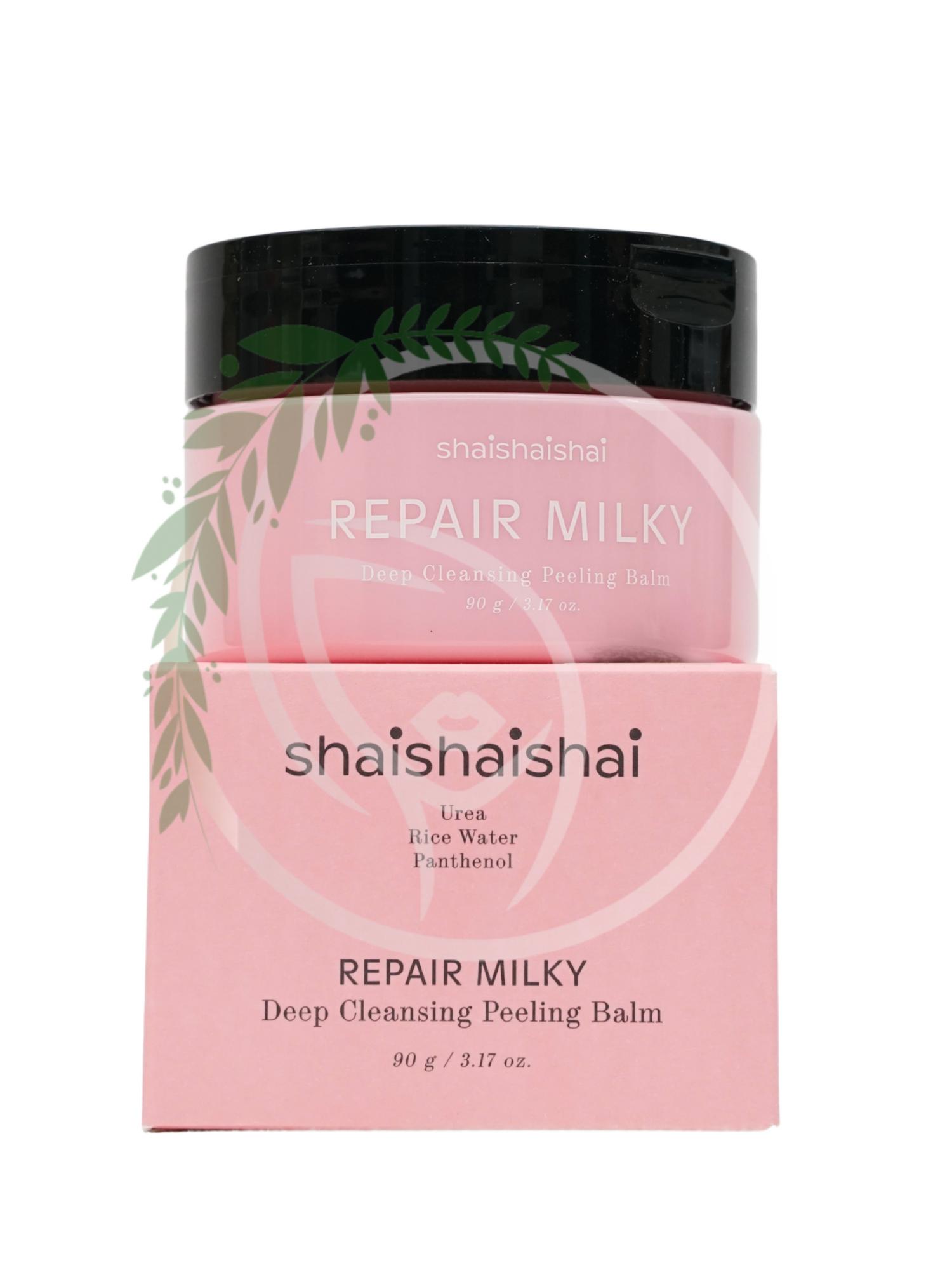 Очищающий бальзам SHAISHAISHAI Repair Milky Deep Cleansing Peeling Balm 90g