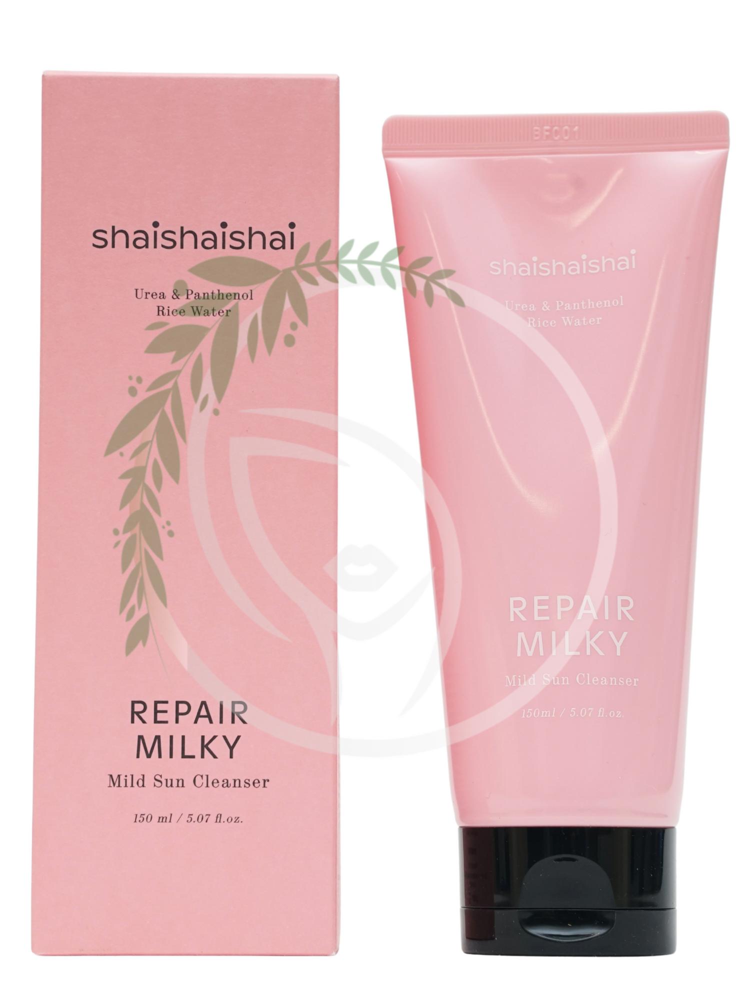 Пенка с молочной текстурой SHAISHAISHAI Repair Milky Mild Sun Cleanser 150 ml