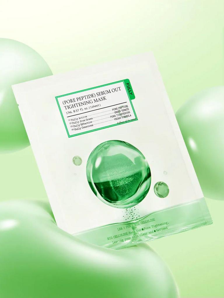 Маска для сужения пор FULLY Pore Peptide Sebum Out Tightening Mask 1шт