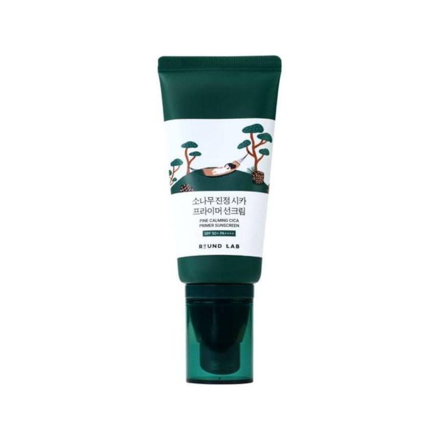 Солнцезащитный крем-праймер Round Lab Pine Calming Cica Primer Sunscreen SPF 50+ PA++++ 50ml