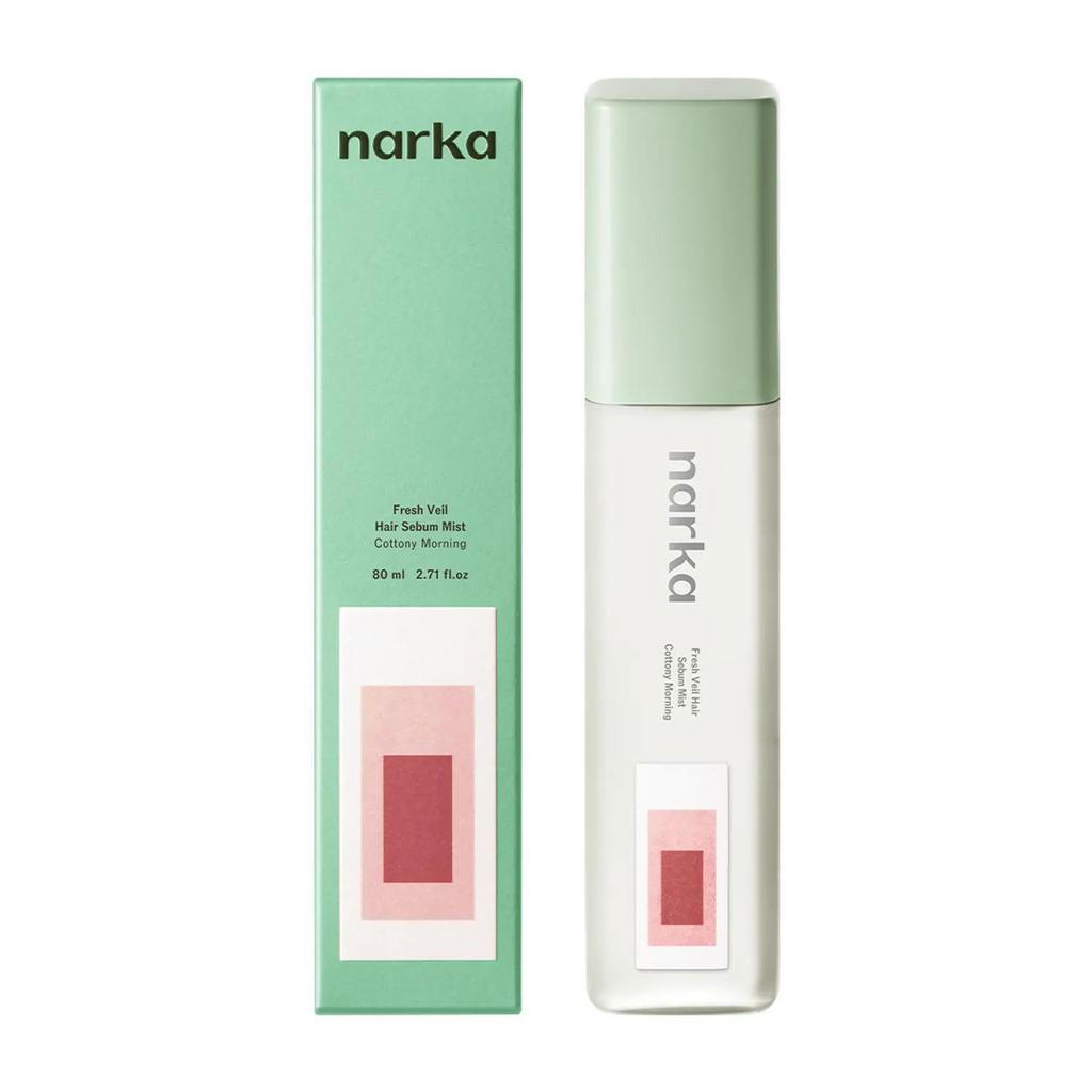 Матирующий мист для волос narka Fresh Veil Hair Sebum Mist #Cottony Morning 80ml