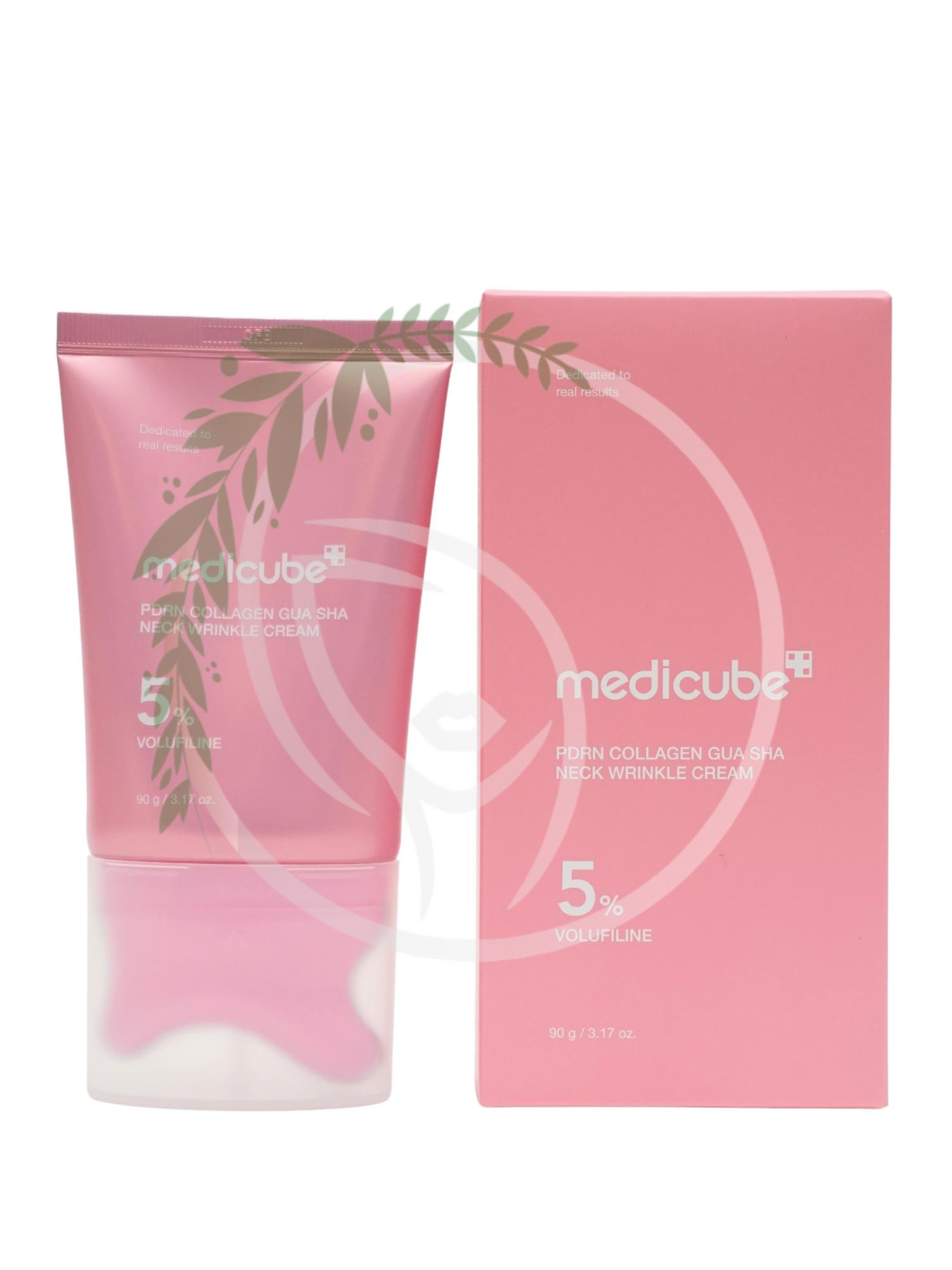 Массажный крем Medicube PDRN Collagen Gua Sha Neck Wrinkle Cream 90g