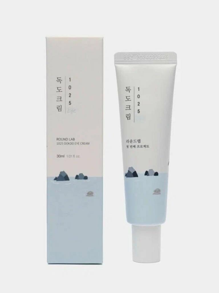 Увлажняющий крем для век с морской водой Round Lab Dokdo Eye Cream 30ml