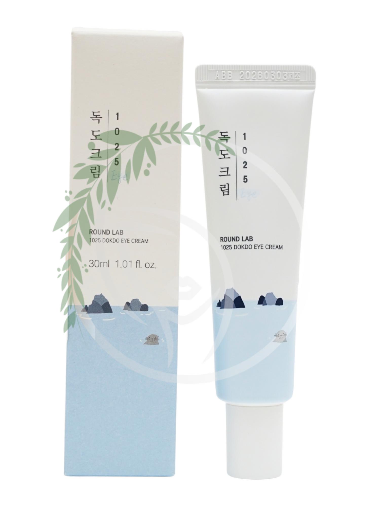 Увлажняющий крем для век с морской водой Round Lab Dokdo Eye Cream 30ml