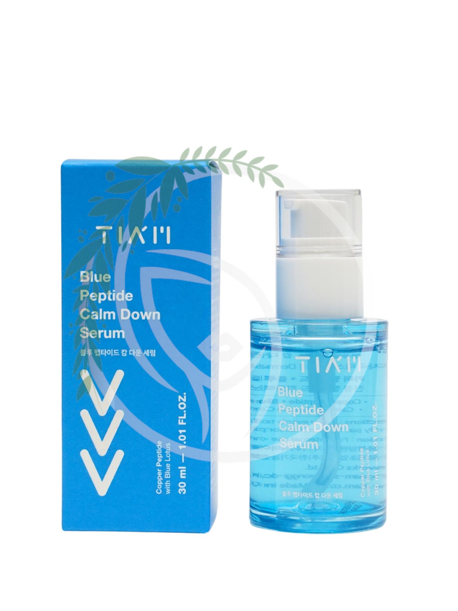 Успокаивающая пептидная сыворотка TIAM Blue Peptide Calm Down Serum 30ml
