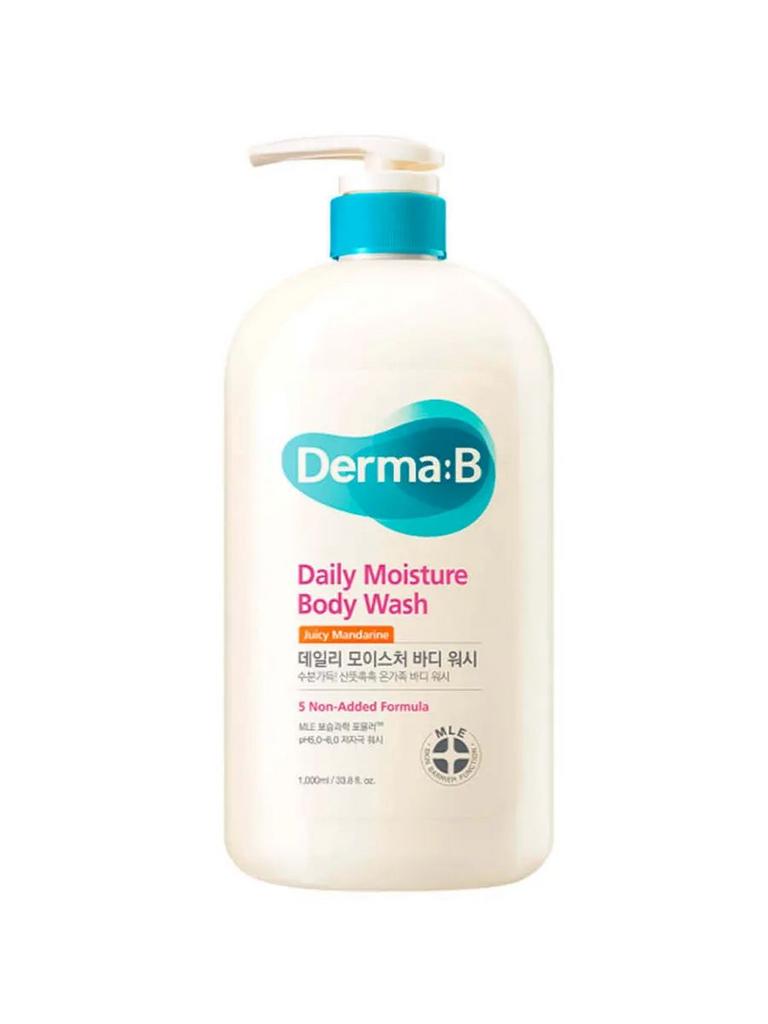 Кремовый гель для душа Derma:B Daily Moisture Body Wash Juicy Mandarine 1000 ml