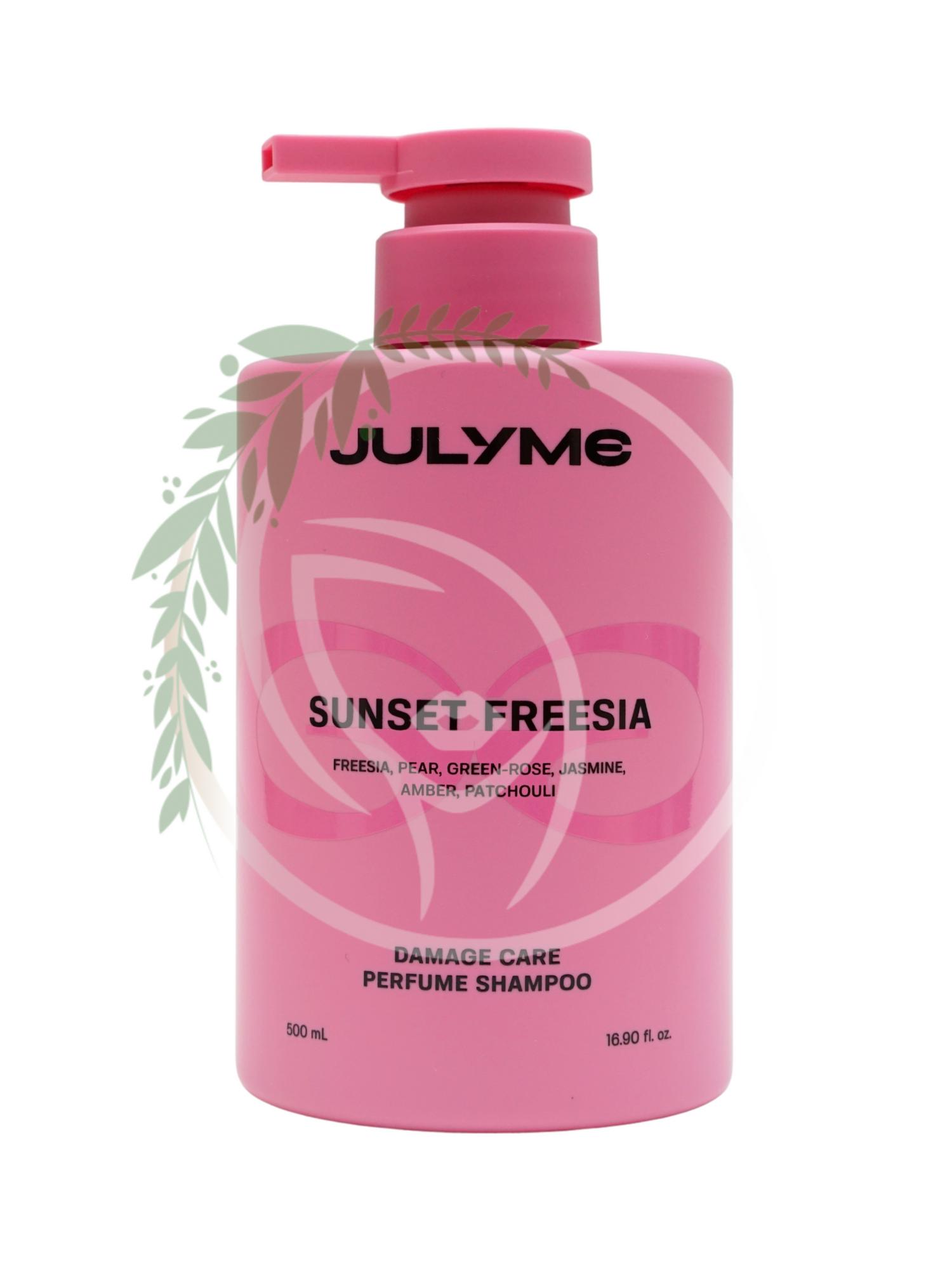 Парфюмерный шампунь для волос JULYME Damage Care Perfume Shampoo #SUNSET FREESIA 500ml