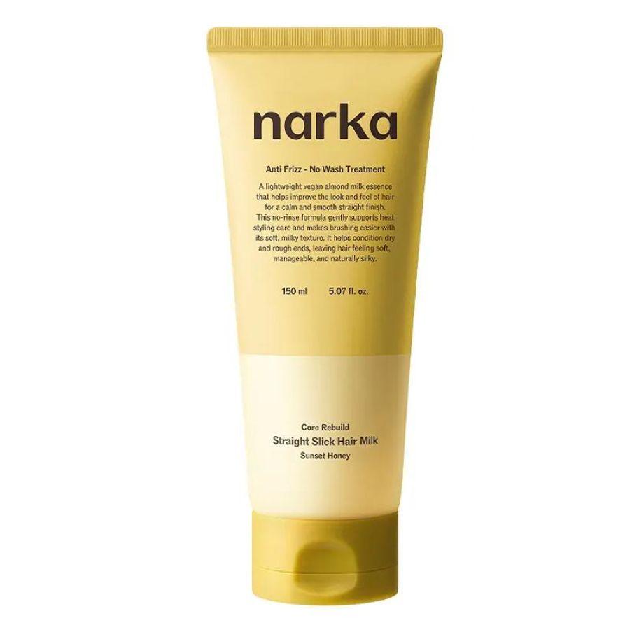 Молочко для непослушных волос narka Core Rebuild Straight Slick Hair Milk #SUNSET HONEY 150ml