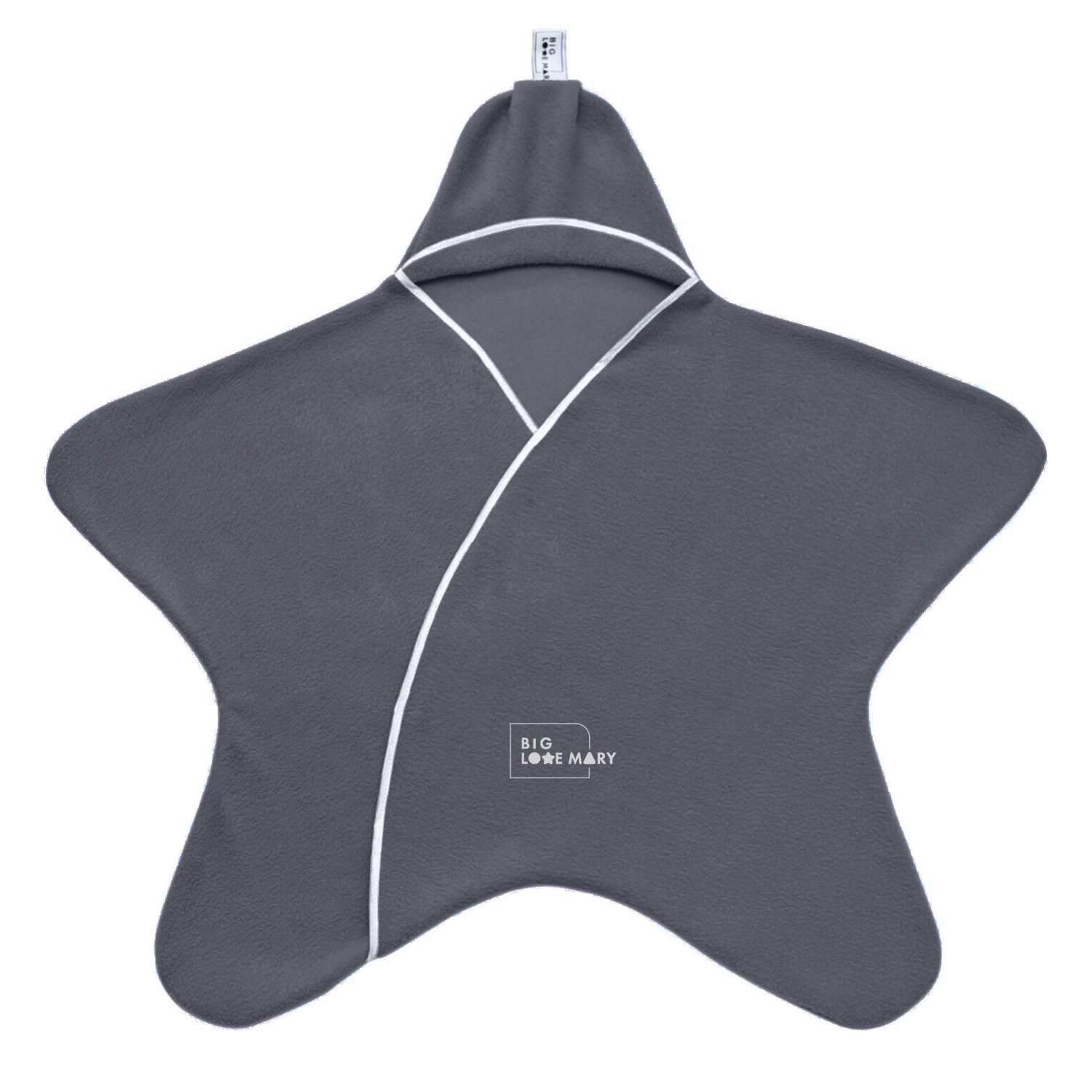 Плед-конверт Звездочка "Графит"