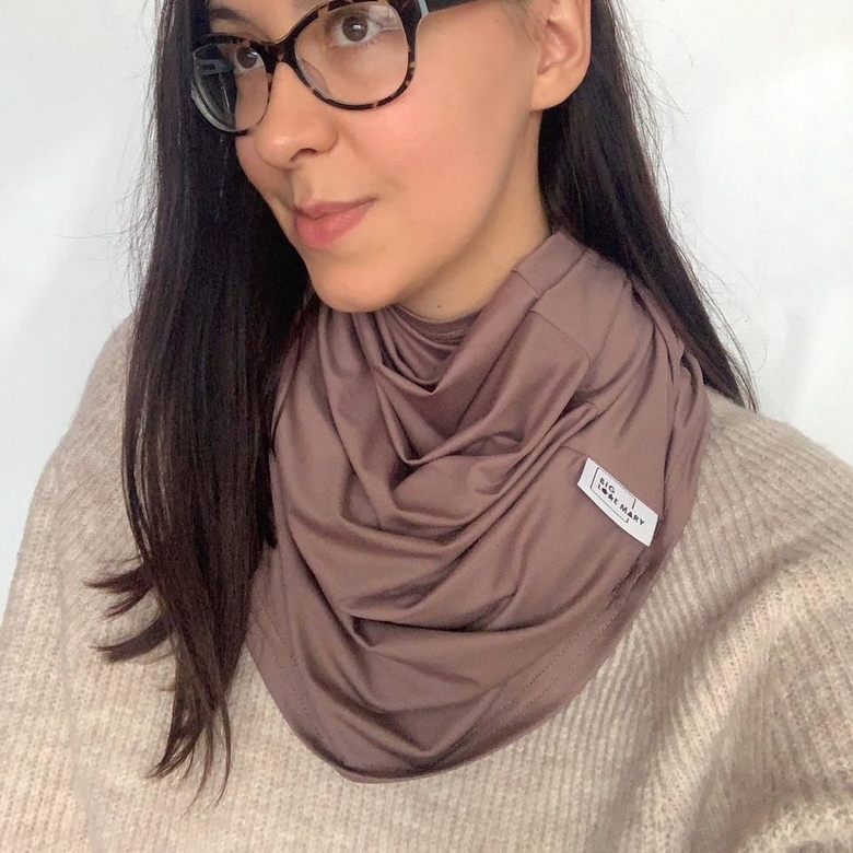 Накидка милк снуд МОККО