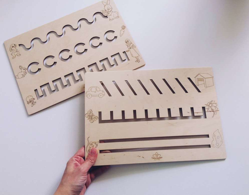 Графомоторные трафареты