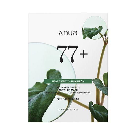 Тканевая маска успокаивающая для лица с экстрактом хауттюйнии ANUA Heartleaf 77% Soothing Sheet Mask