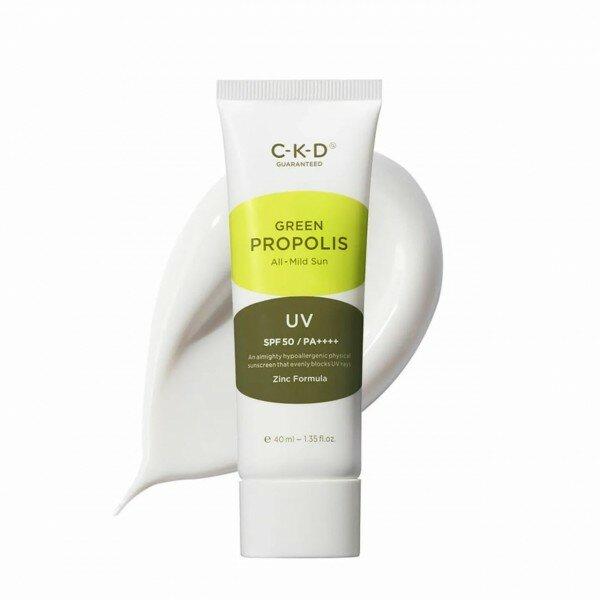 Солнцезащитный крем CKD Green Propolis All-Mild Sun SPF50+ PA++++ 40 мл