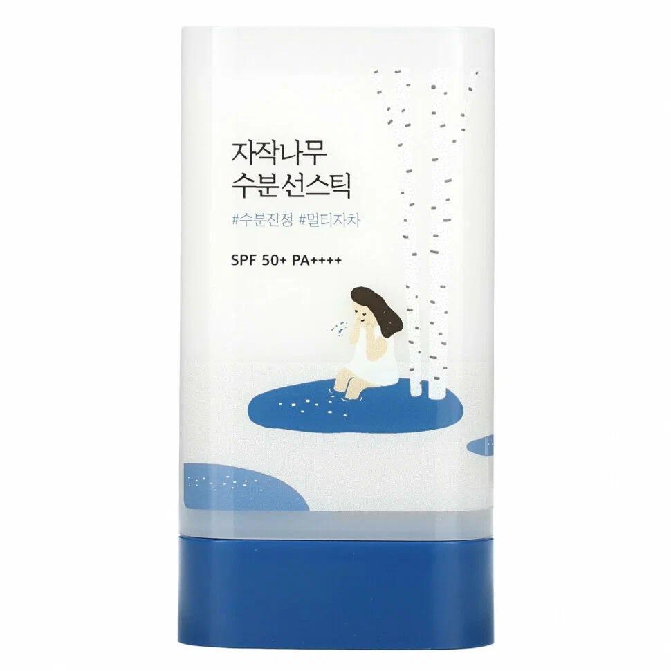Солнцезащитный стик Round Lab Birch Juice Moisturizing Sun Stick SPF50+ PA++++ 18 г