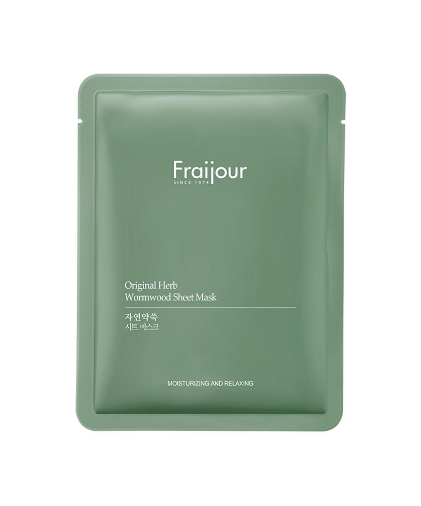 Тканевая маска Fraijour Original Herb Wormwood Sheet Mask 23 мл