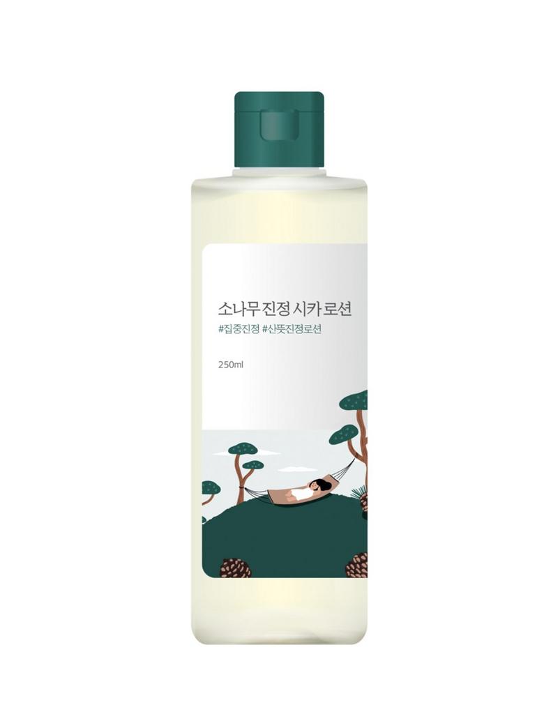 Тонер с экстрактами сосны и центеллы для проблемной кожи Round Lab Pine Calming Cica Toner, 250 мл