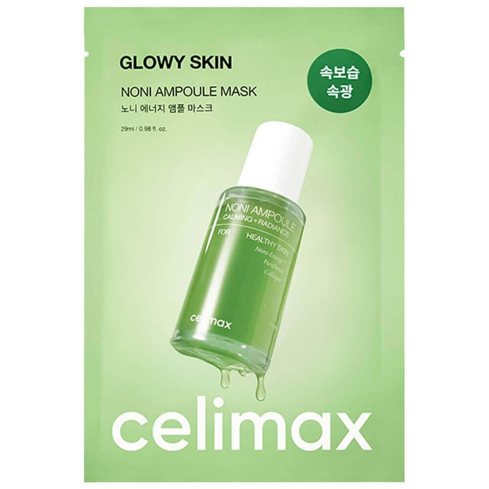Тканевая маска Celimax с экстрактом нони для сияния кожи Glowy Skin Noni Ampoule Mask 29 м